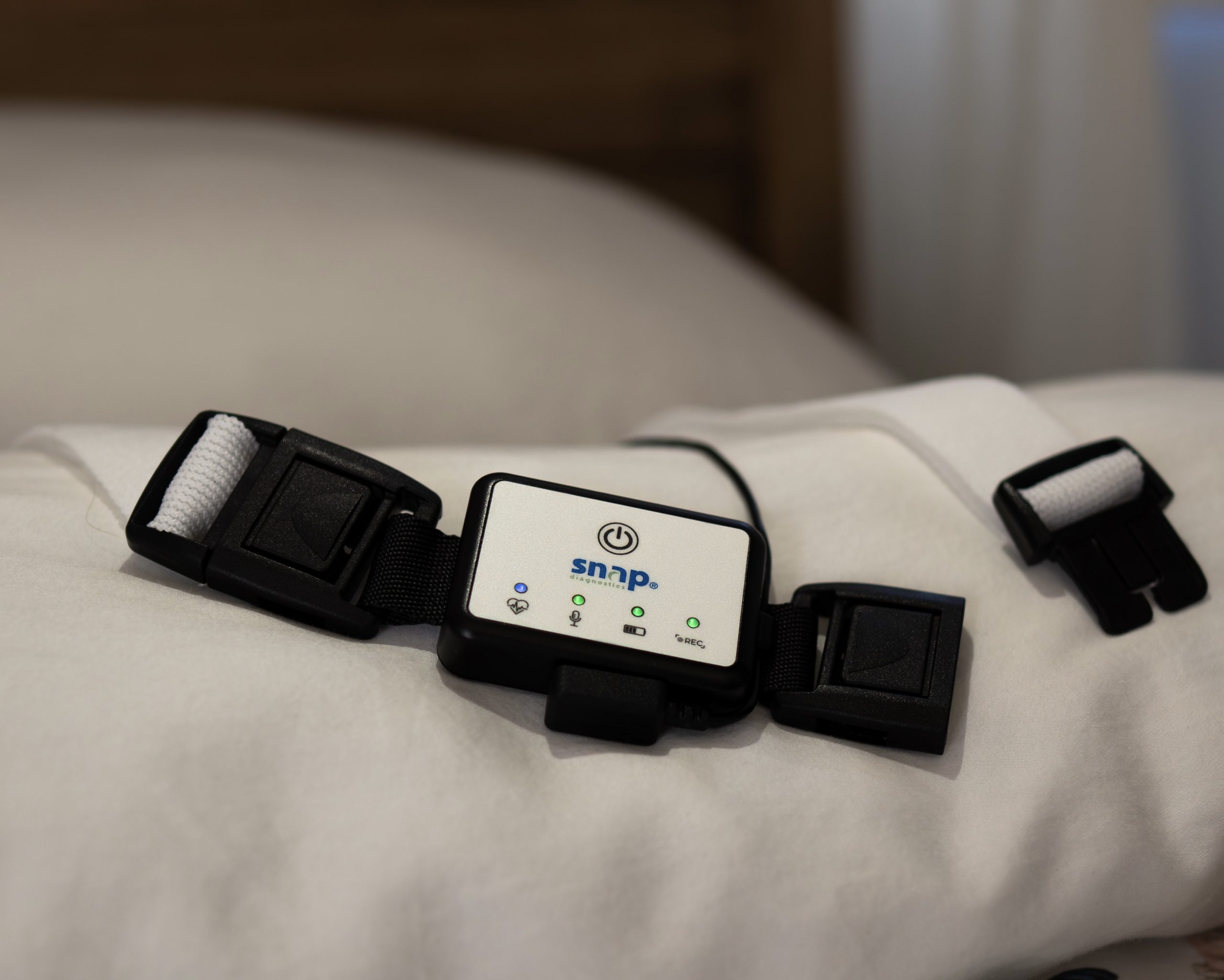 Dispositivo de prueba de sueño en casa de Snap Diagnostics